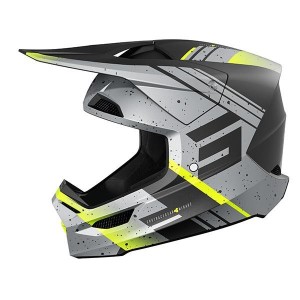 Casque SHOT Furious 2026 Mirage Gris Jaune