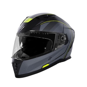 Casque STORMER Blaster Tron Jaune Métal