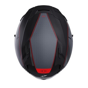 Casque STORMER Blaster Tron Rouge Métal