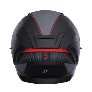 Casque STORMER Blaster Tron Rouge Métal
