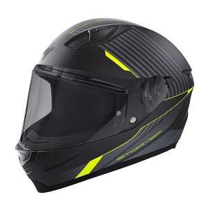 Casque STORMER Strike Curve Jaune Mat