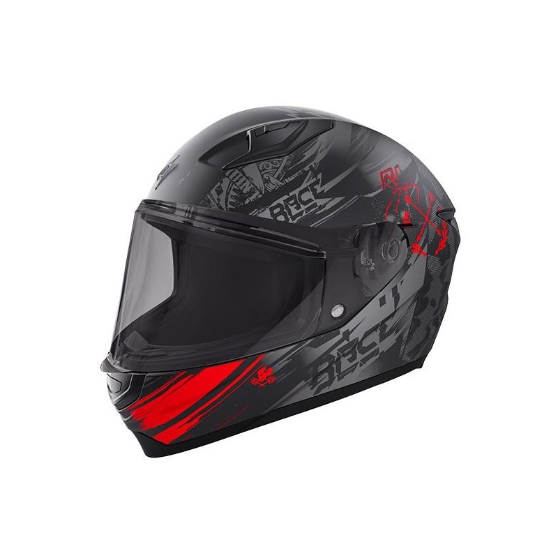 Casque STORMER Strike Race Rouge Mat