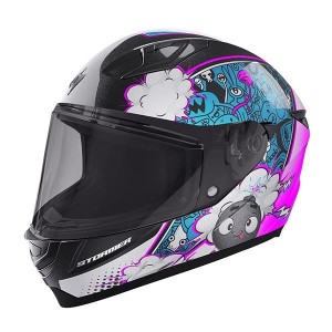 Casque enfant STORMER Strike Boom Bleu Rose
