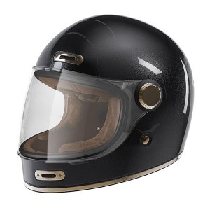 Casque STORMER History Solid Noir Satin