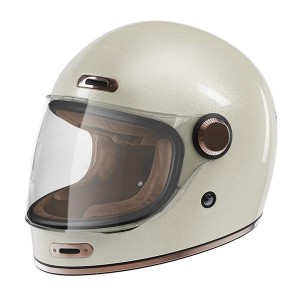 Casque STORMER History Solid Blanc Satin
