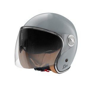 Casque STORMER Clyde Gris Brillant