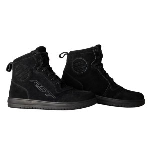 Baskets femme RST Hi-Top Suède Noir