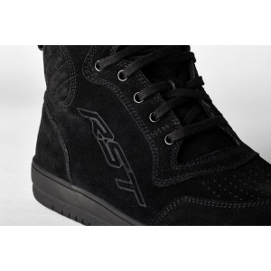 Baskets femme RST Hi-Top Suède Noir