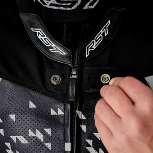 Combinaison RST ProSeries D30 2026 airbag CE Noir Argent