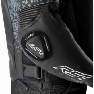 Veste cuir RST Pro Series Supersport-K D30 2026 CE Noir Gris