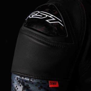 Veste cuir RST Pro Series Supersport-K D30 2026 CE Noir Gris