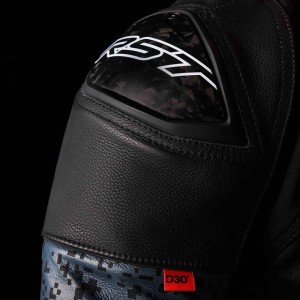 Veste cuir RST Pro Series Supersport-K D30 2026 CE Noir Gris