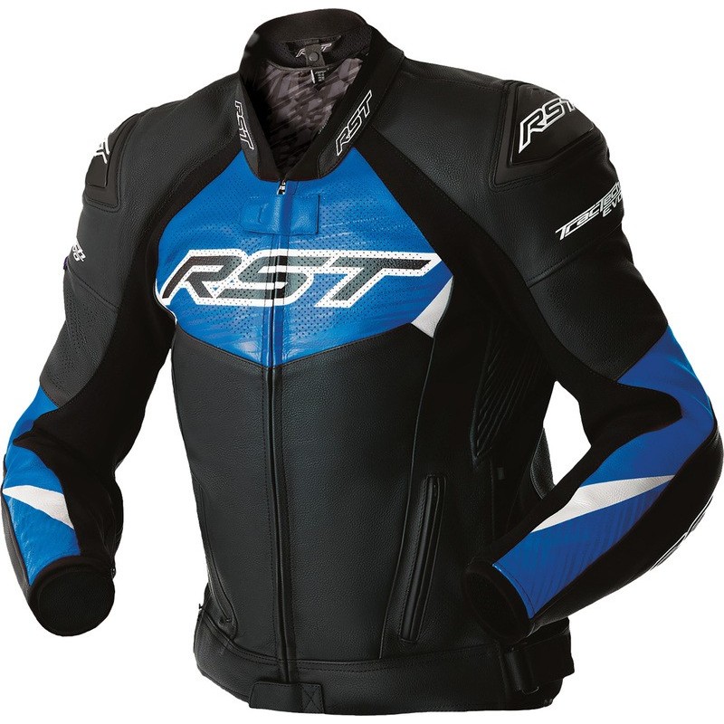 Blouson cuir RST Tractech Evo D30 2026 CE Bleu