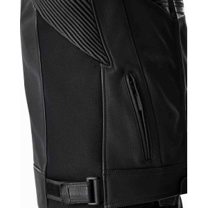 Blouson cuir RST Tractech Evo D30 2026 CE Noir Blanc