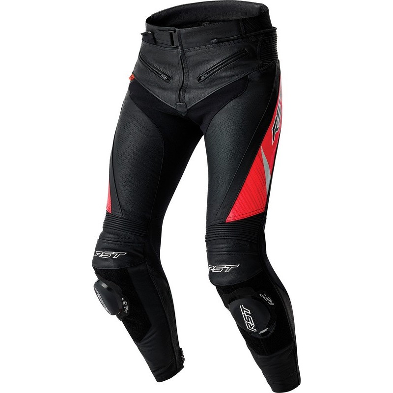 Pantalon cuir RST Tractech Evo D30 2026 CE Rouge