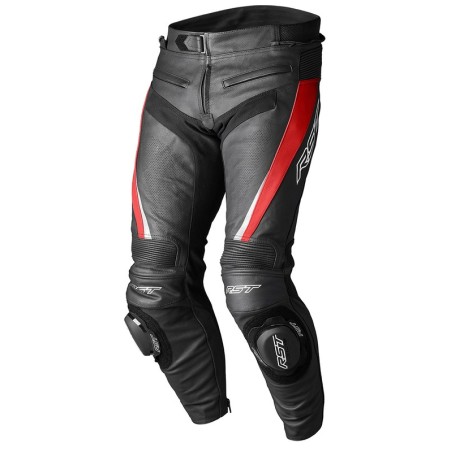 Pantalon cuir RST Tractech Evo 5 CE Rouge