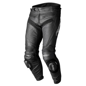 Pantalon cuir RST Tractech Evo 5 CE jambes courtes Noir
