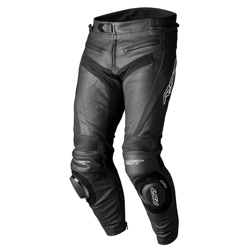 Pantalon cuir RST Tractech Evo 5 CE jambes courtes Noir Pantalon cuir RST Tractech Evo 5 CE jambes courtes Noir