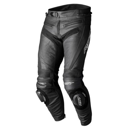 Pantalon cuir RST Tractech Evo 5 CE jambes courtes Noir