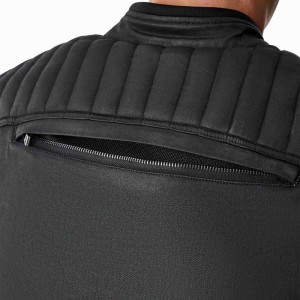 Blouson RST Brixton D30 CE textile Noir