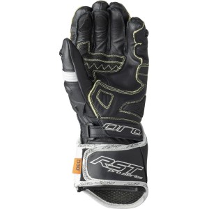 Gants cuir RST Pro Series GP D30 Blanc Noir