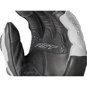 Gants cuir RST Freestyle III D30 Noir Blanc