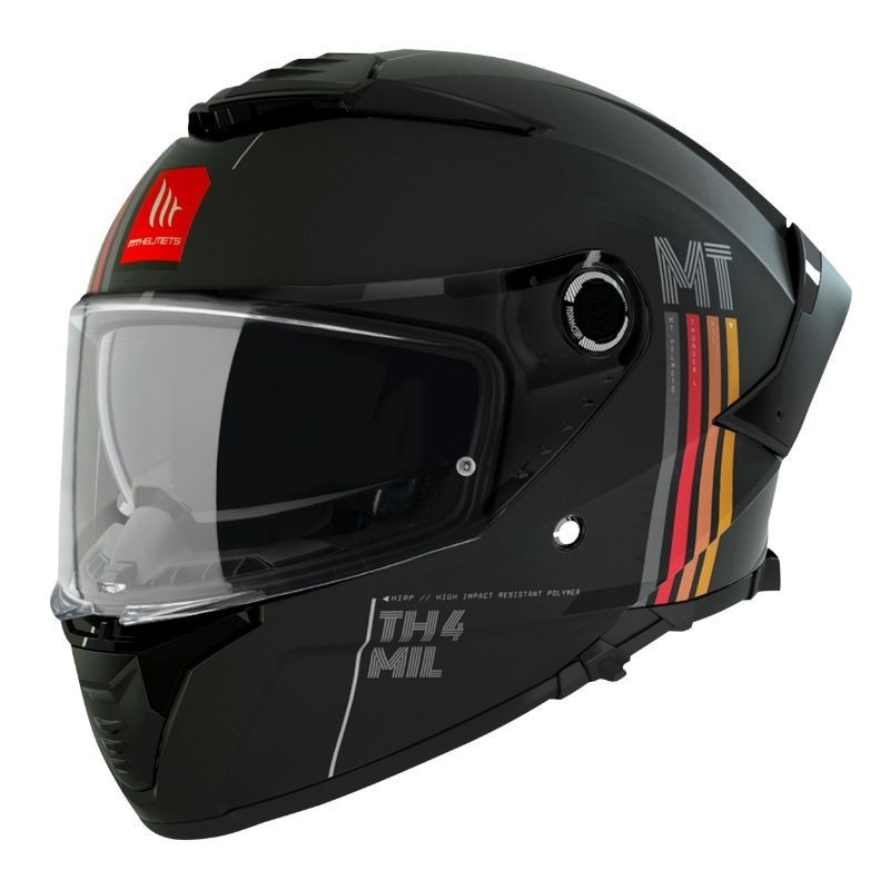 Casque MT THUNDER Noir Mat