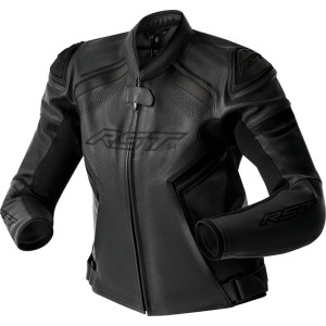 Veste cuir femme RST S-1D30 CE Noir