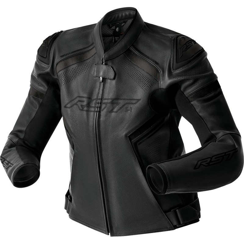 Veste cuir femme RST S-1D30 CE Noir