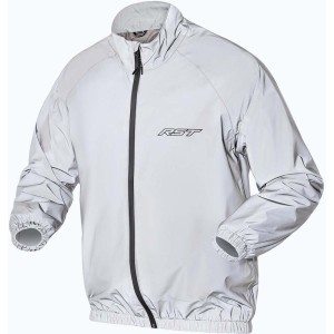 Veste de pluie RST réfléchissante Night Rider Waterproof - Argent