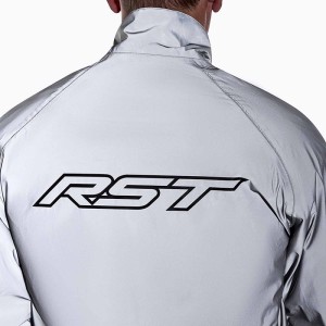 Veste de pluie RST réfléchissante Night Rider Waterproof - Argent