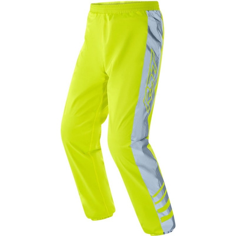 Pantalon de pluie réfléchissant RST Flo Rider Waterproof - Jaune
