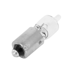 Ampoule Halogène H6W 12V 6W culot BAX9s Temoin ergots décalés Blanc