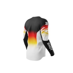 Maillot enfant SHOT 2025 Draw X-Trem Orange