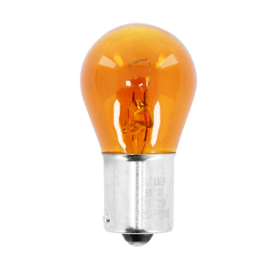 Ampoule 12V 21W culot BA15s Norme P21W Orange