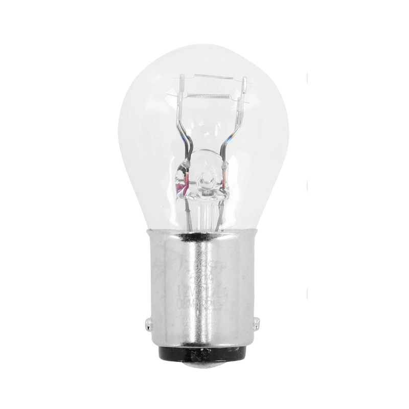 Ampoule 12V 21/5W culot BA15d Norme P21/5W Blanc