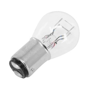 Ampoule 12V 21/5W culot BA15d Norme P21/5W Blanc