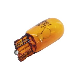 Ampoule 12V 5W culot W2.1x9.5d Norme WY5W T10 Wedge Orange