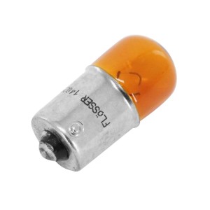 Ampoule 12V 10W culot BA15s Norme R10W Orange