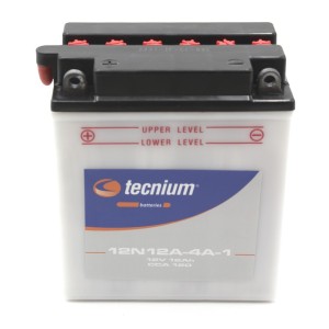 Batterie TECNIUM conventionnelle avec pack acide 12N12A-4A-1