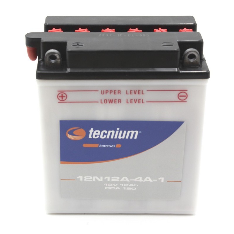 Batterie TECNIUM conventionnelle avec pack acide 12N12A-4A-1