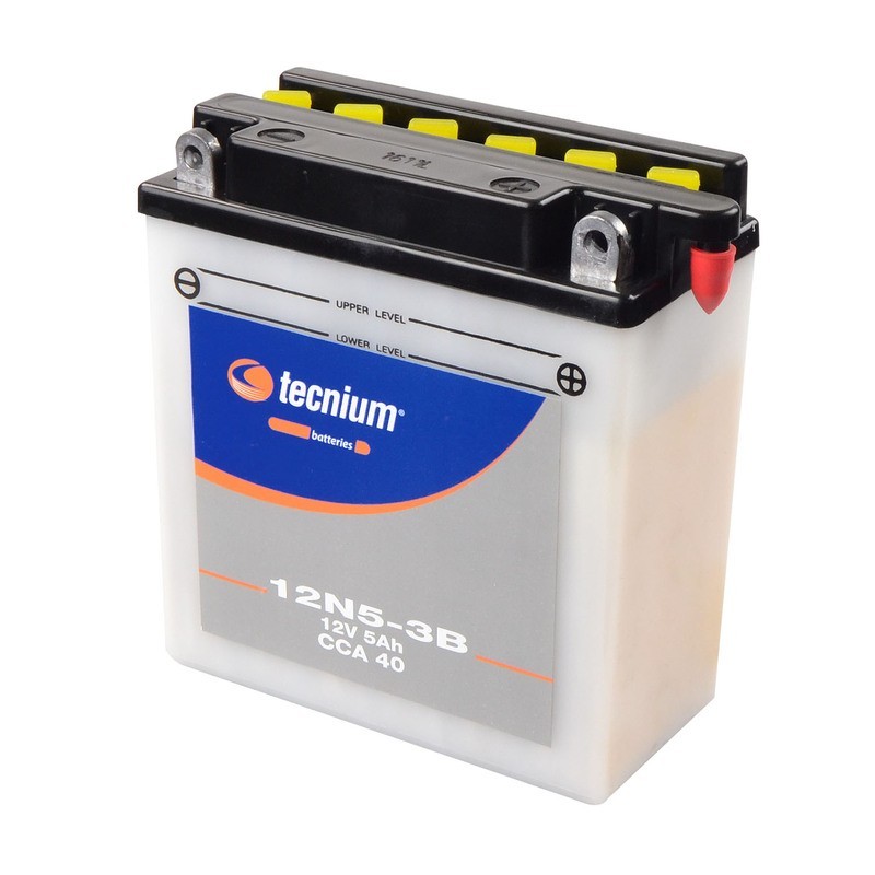 Batterie TECNIUM conventionnelle avec pack acide 12N12A-4A-1
