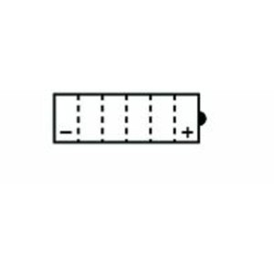 Batterie TECNIUM conventionnelle avec pack acide BB4L-B