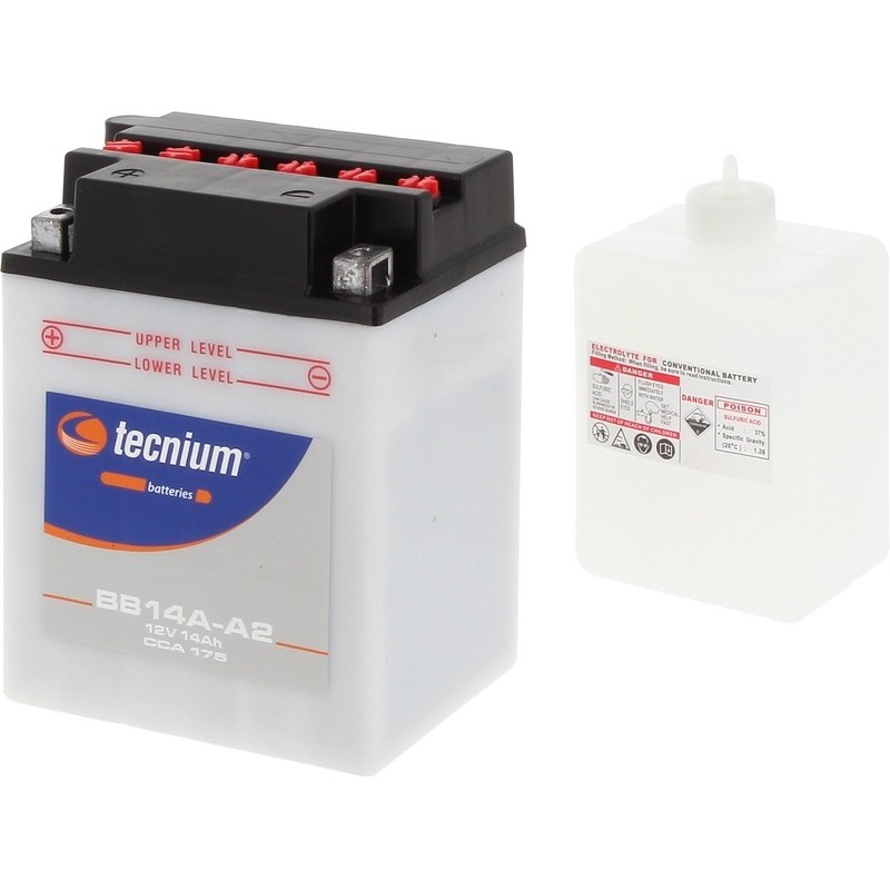 Batterie TECNIUM conventionnelle avec pack acide BB14A-A2
