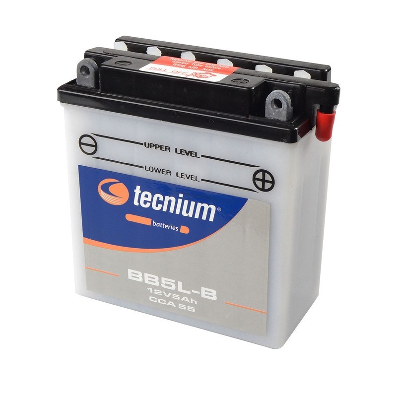Batterie TECNIUM conventionnelle avec pack acide BB5L-B