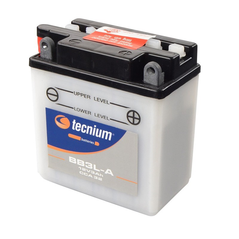Batterie TECNIUM conventionnelle avec pack acide BB3L-A