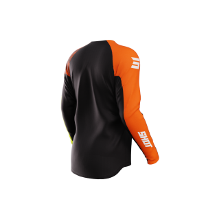 Maillot enfant SHOT 2024 Draw Matrix Orange