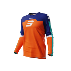 Maillot enfant SHOT 2024 Draw Iron Orange