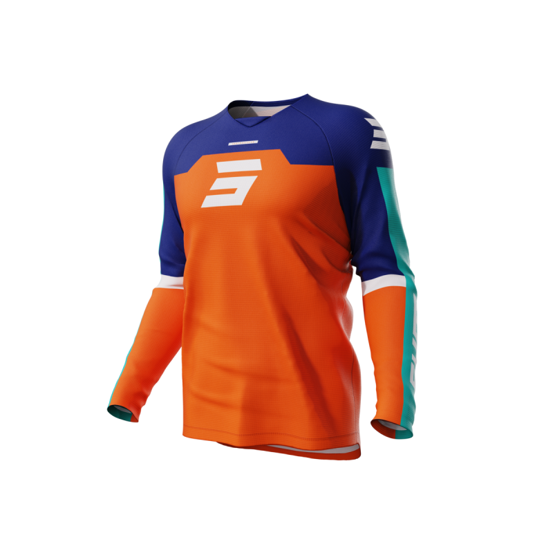 Maillot enfant SHOT 2024 Draw Iron Orange Maillot enfant SHOT 2024 Draw Iron Orange
