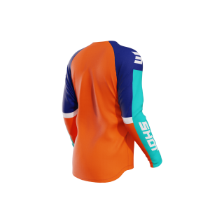 Maillot enfant SHOT 2024 Draw Iron Orange